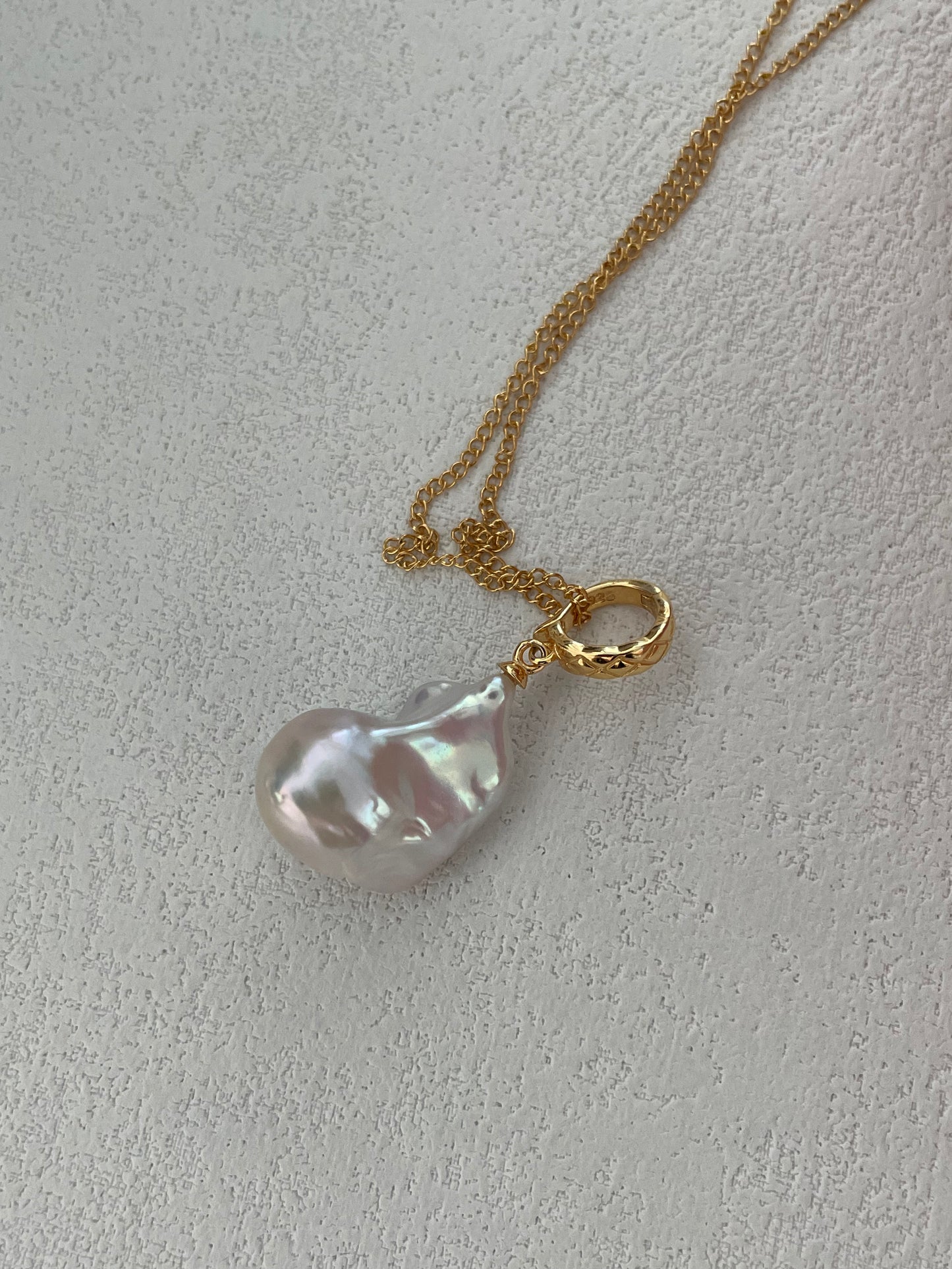金色大巴万能扣项链