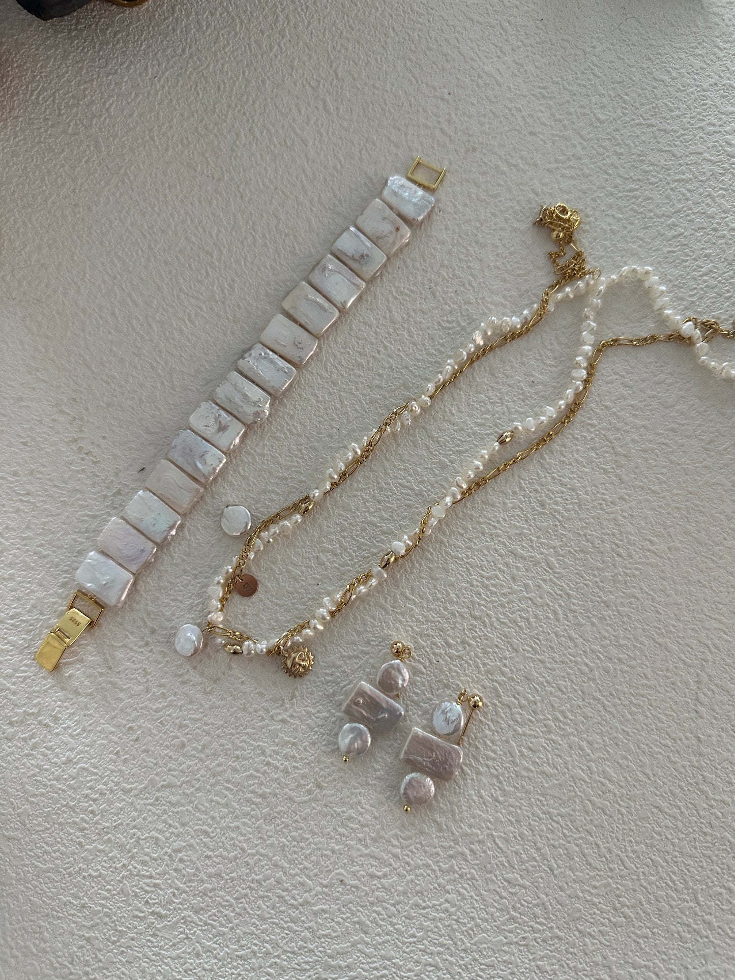 方圆巴洛克耳环