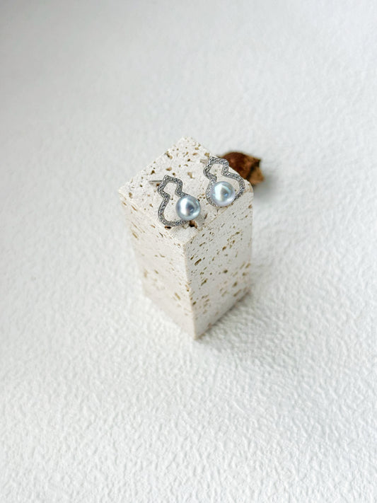 葫芦真多麻耳钉